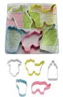 Oversigt: 5 Sweet Baby World cookie cutters