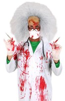 Halloween Kittel Horror Doktor Arzt Blutig