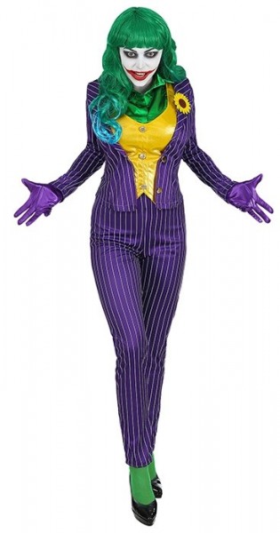Mad Joker Kostüm für Damen 3
