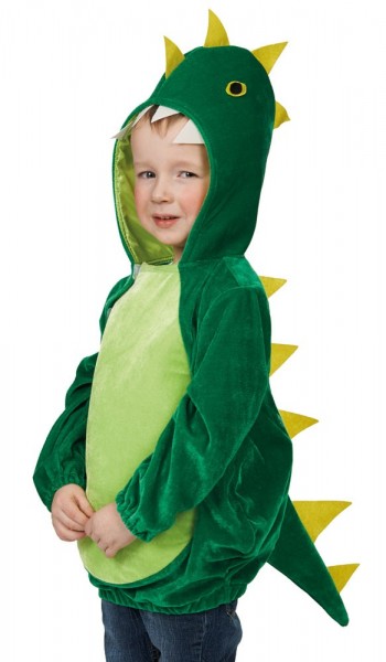 Disfraz infantil de dragón verde