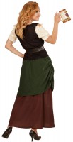 Preview: Historical innkeeper costume in muted colors