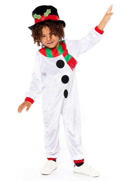 Snowman child costume Snowflake