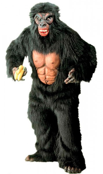 Monster ape plush costume