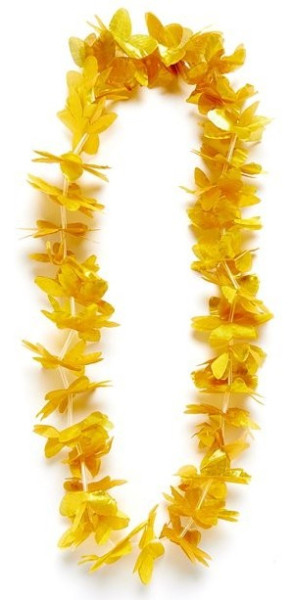 Golden Hawaiian necklace Hoaloha 50cm