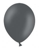 Preview: 100 party star balloons anthracite 23cm