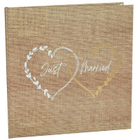 Preview: Guest Book Natural Wedding 24cm