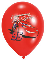 6 Cars Flotter Flitzer Lightning McQueen Ballons