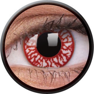 Kontaktlinser blodige iris