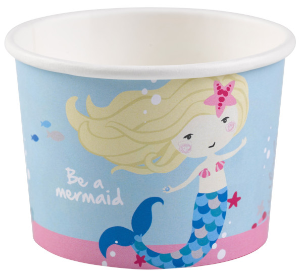 8 Ice Cream Paper Cups Be a mermaid