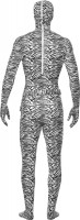 Vorschau: Zebramuster Morphsuit Ganzkörperanzug