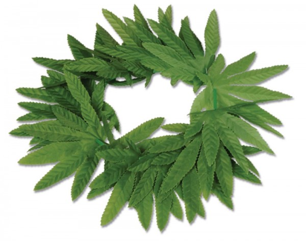 Diadema de hoja de cannabis
