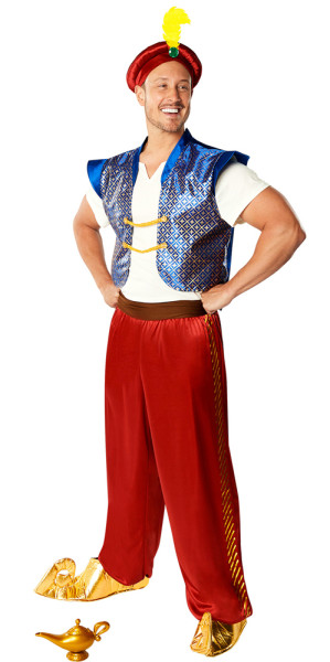 Disfraz de cuento de hadas de Aladino para hombre
