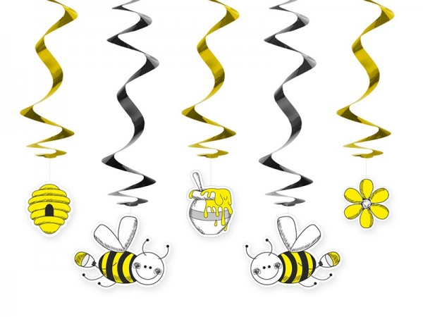 5 Wirbel Bienen 60cm