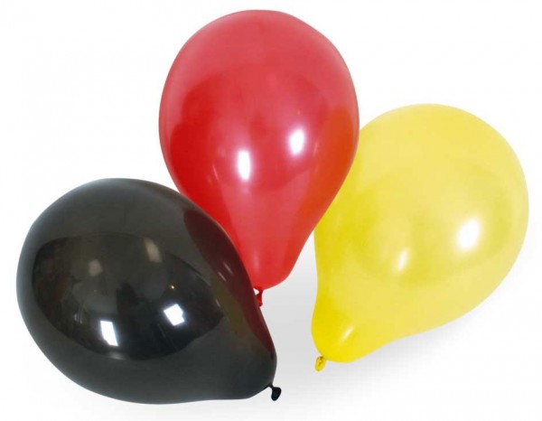 15 Germany fan balloons