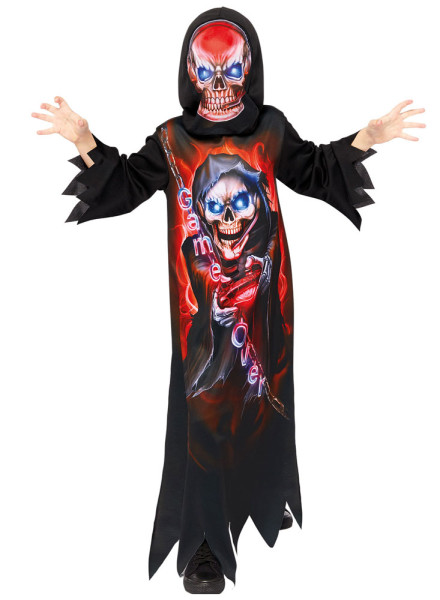 Gaming Reaper Horror Kids Costume