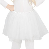 Hvid ballerina tutu til børn