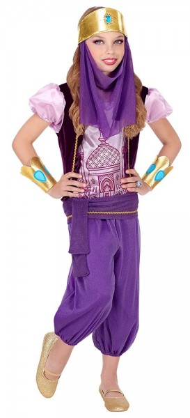 Arab princess Layla child costume 4