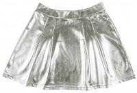 Preview: Silver metallic skirt Mandy