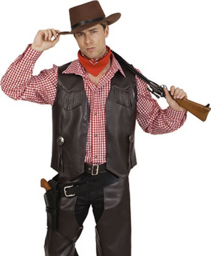 Cowboy Johnny vest voor heren