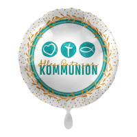 Symboles de ballon de communion en aluminium 43cm
