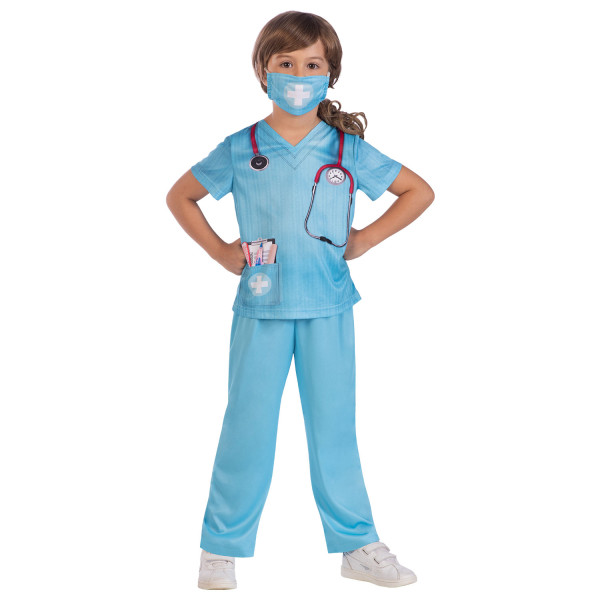 Læge kostume til børn genbrugt