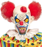 Widok: Halloweenowa maska klauna horroru