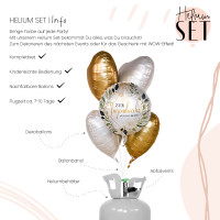 Vorschau: Zur Jugendweihe Ballonbouquet-Set mit Heliumbehälter