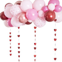 Aperçu: Guirlande de ballons Saint Valentin
