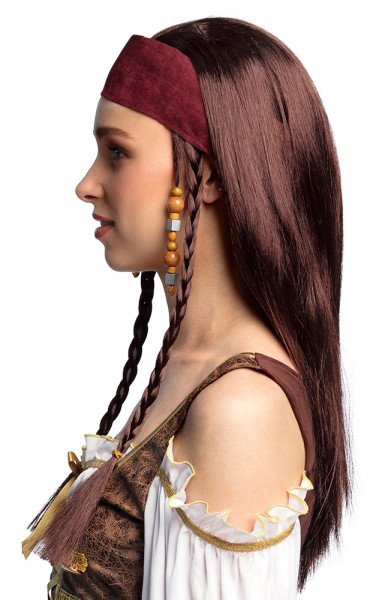Pirate Bride Bandana Wig