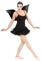 Oversigt: Klassisk ballerina kostume til kvinder sort