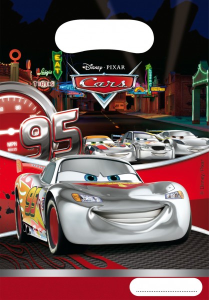 6 Cars Silver Cup Race gift bags