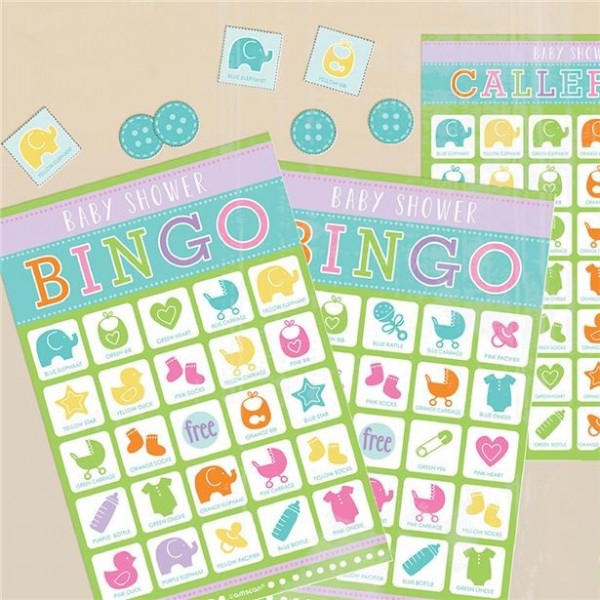Baby Shower Bingo Partyspiel