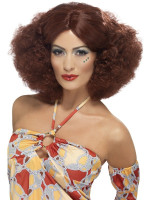 Afro-peruk för damer i 70-talsstil