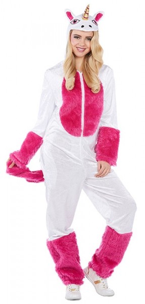 Plush unicorn costume