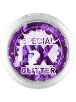 Vorschau: FX Special Glitter Hexagon lila 2g