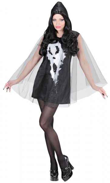 Ghost Lady Scream Kostym för kvinnor