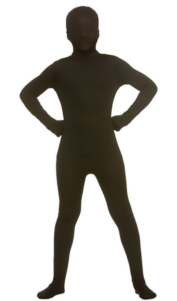 Black full body suit for children