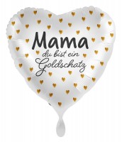 Mama Herz Folienballon 43cm