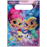 8 Shimmer and Shine gift bags 24.1 x 16.5cm