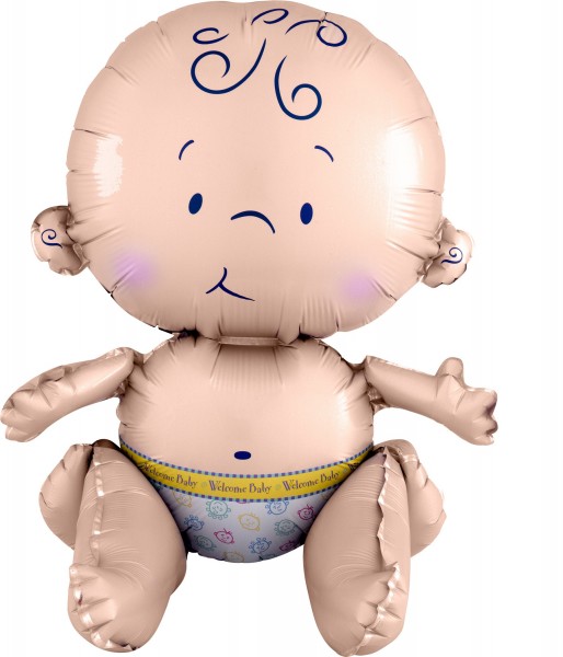 Balon foliowy cute baby sitting XL