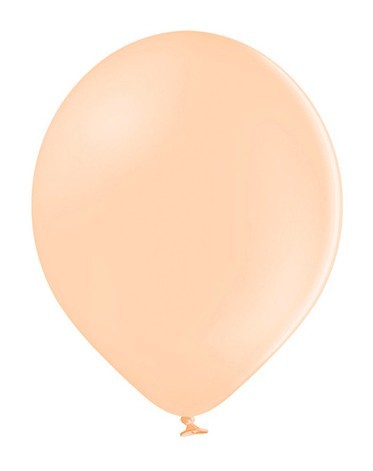 100 Partystar balloons apricot 23cm