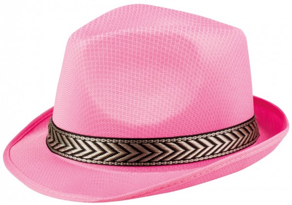Sombrero discoteca rosa 2