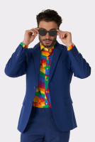 Preview: OppoSuits rainbow zig zag shirt
