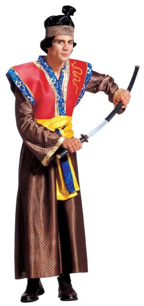 Disfraz de guerrero samurái Daisuke para hombre
