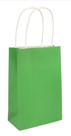 Paper gift bag Green