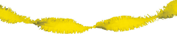 24m roterende guirlande geel