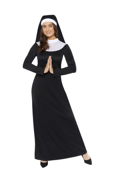 Nonne kostume til kvinder