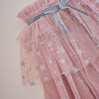 Preview: Star fairy princess cape pink deluxe