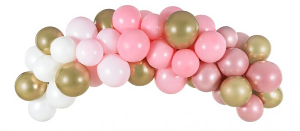 Roze ballonslinger Rosy Blossom