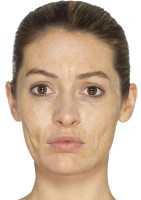 Vista previa: Set de maquillaje de arrugas realista 3 piezas